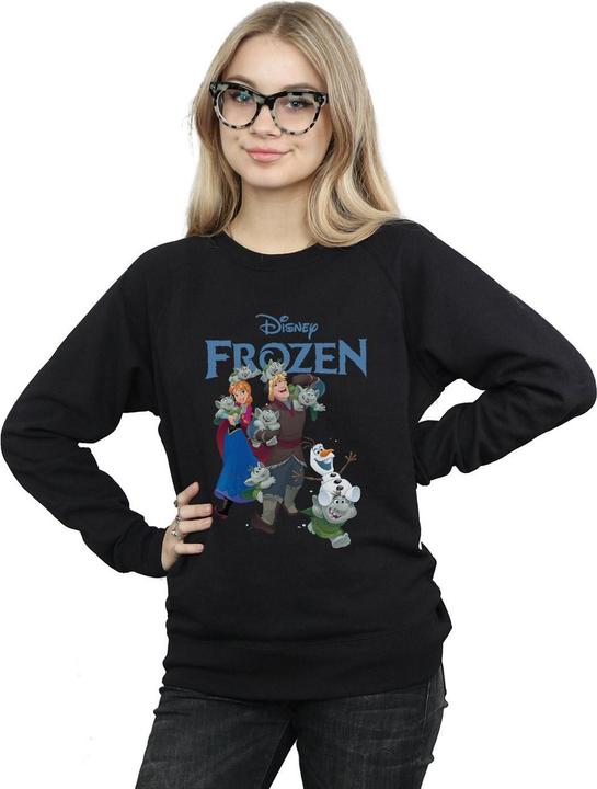 Immagine prodotto Disney Frozen Happy Trolls Felpa Donna (M)