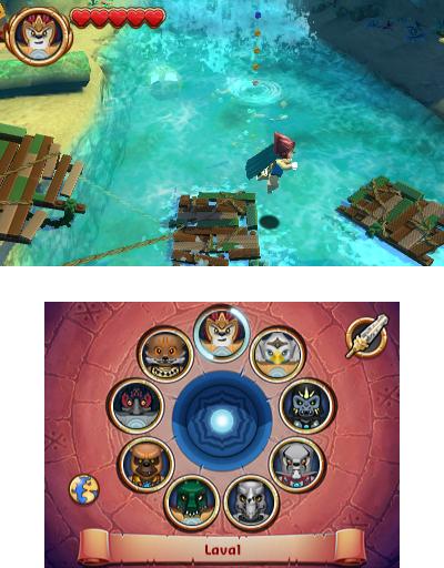 Image du produit WB Bros LEGO Legends of Chima: Laval's Journey, Nintendo 3DS Standard Französisch (3DS, FR)