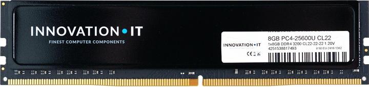 Produktbild Innovation IT 3200 8GB CL22 1.2V with Heatspreader (CL22-22-22) (DDR4-RAM)