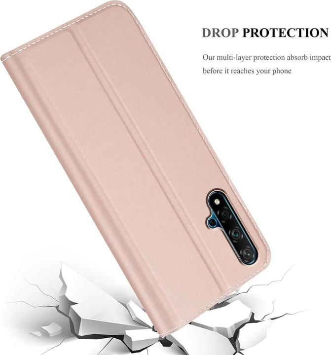 Actual product image Cadorabo Book Classy Style Cover (TCL 20S, Huawei Nova 5T, K20)