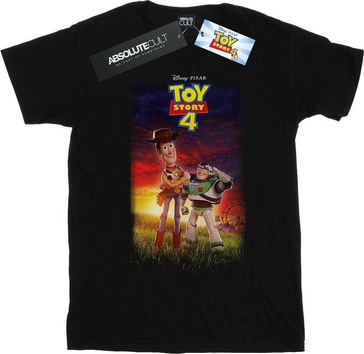 Immagine prodotto Disney Toy Story 4 Buzz And Woody Poster Maglietta Ampia Donna (4XL)