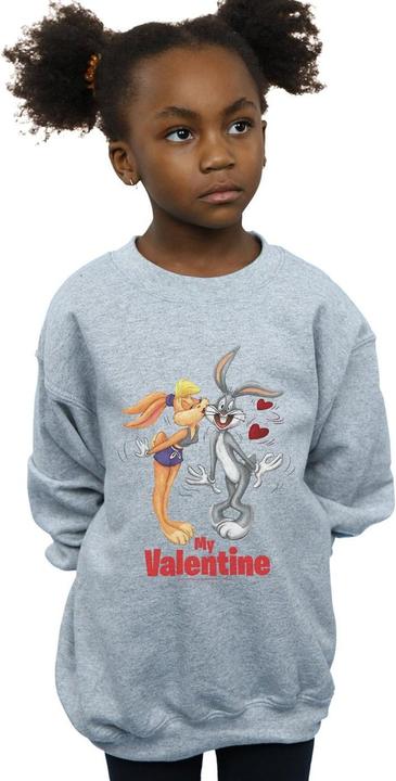 Produktbild Looney Tunes Bugs Bunny And Lola Valentine's Day Sweatshirt Mädchen (152, 158)