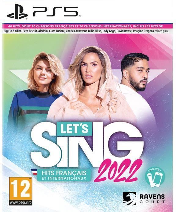 Actual product image Ravenscourt Let's Sing 2022 français et internationaux (PS5, FR)