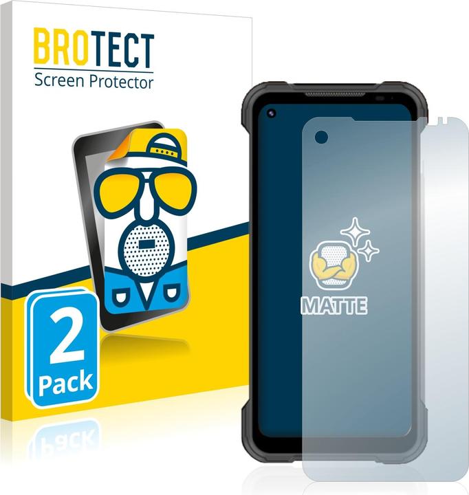 Actual product image BROTECT Protector Anti-Glare (2 Piece, Doogee S97 Pro)