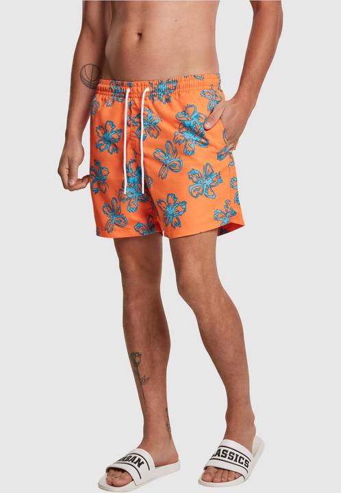 Produktbild Urban Classics Floral Swim Shorts (S)