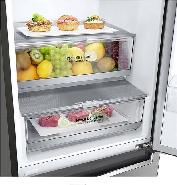 Immagine prodotto LG GBB72PZDMN Frigorifero Congelatore a libera installazione 384 l E Argento (384 l)