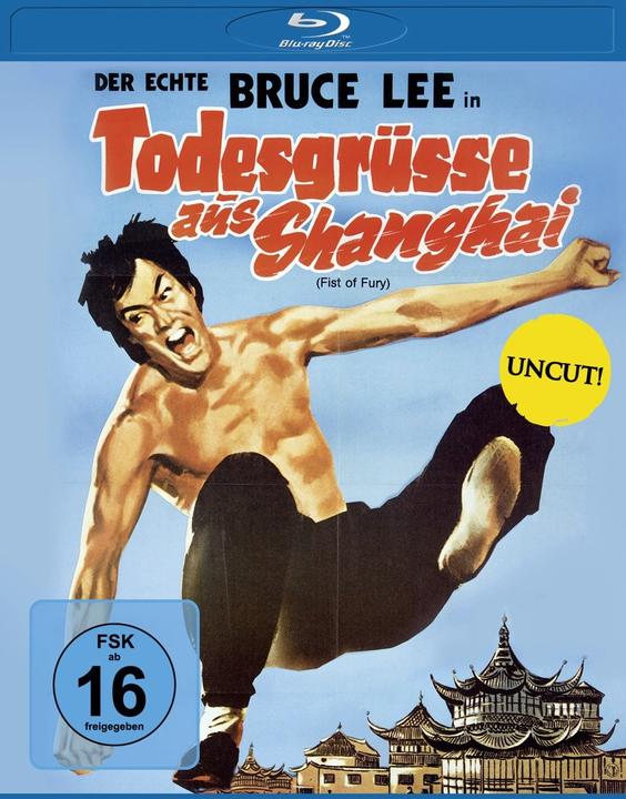 Immagine prodotto Bruce Lee Death Greetings from Shanghai Uncut Edition (Blu-ray, 1972, Cinese cantonese, Inglese, Tedesco)