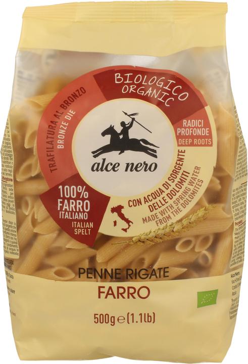 Actual product image Alce Nero Organic Penne Farro (500 g)