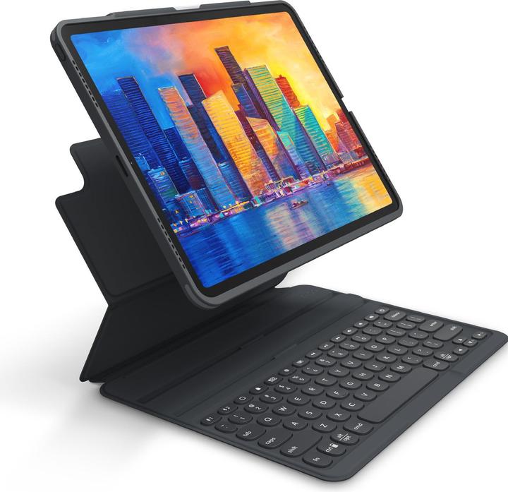 Immagine prodotto Zagg Tastiera Pro Keys Pro Charcoal (DE, iPad Pro 12.9 2018 (3. Gen), iPad Pro 12.9 2020 (4. Gen), iPad Pro 12.9 2021 (5a generazione))