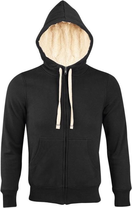 Sols Sherpa Kapuzenjacke KapuzenSweatshirt mit Reissverschluss