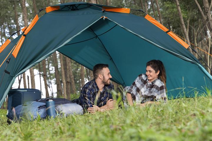 Actual product image Bestway Tent Polyester 2 Entrances 2 Exits 70/210/70x240x138 cm Camping 68142 (Dome tent, 4.81 kg, 4 persons)