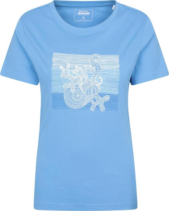 Actual product image Mountain Warehouse Womens/Ladies Seahorse T-Shirt (42 D)