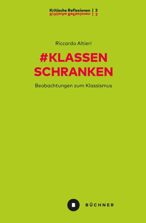 Immagine prodotto # Klassenschranken (Tedesco, Riccardo Altieri, 2022)