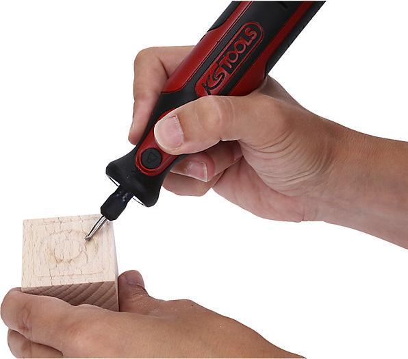Actual product image KS Tools eMONSTER battery-powered multi-function tool set with 50 accessories