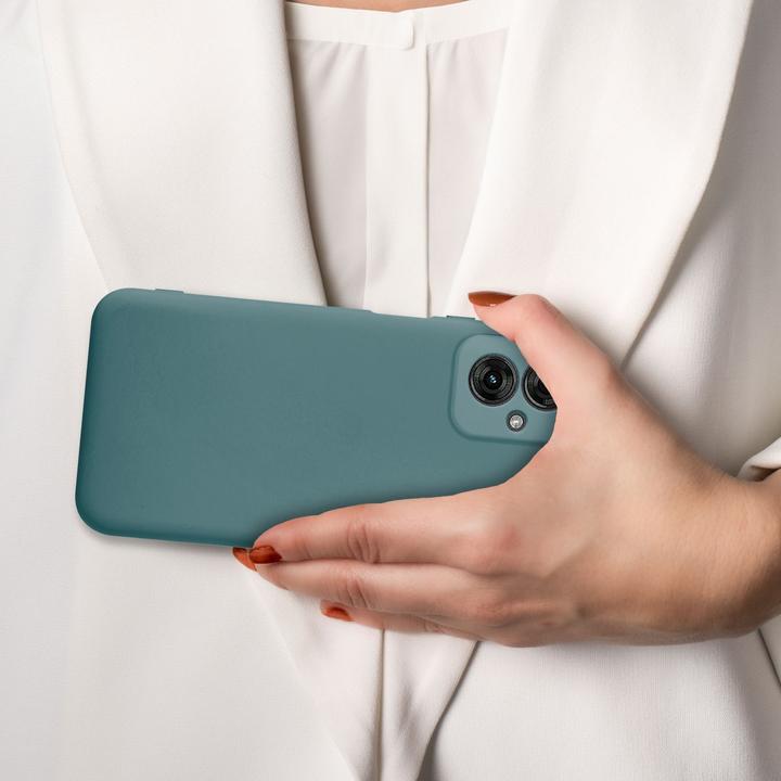 Image du produit Cadorabo Coque pour Motorola Moto G55 TPU Liquid Silicone Case (Motorola Moto C)