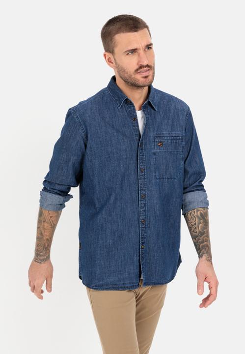 Actual product image Camel Active Denim shirt made from pure cotton (5XL)