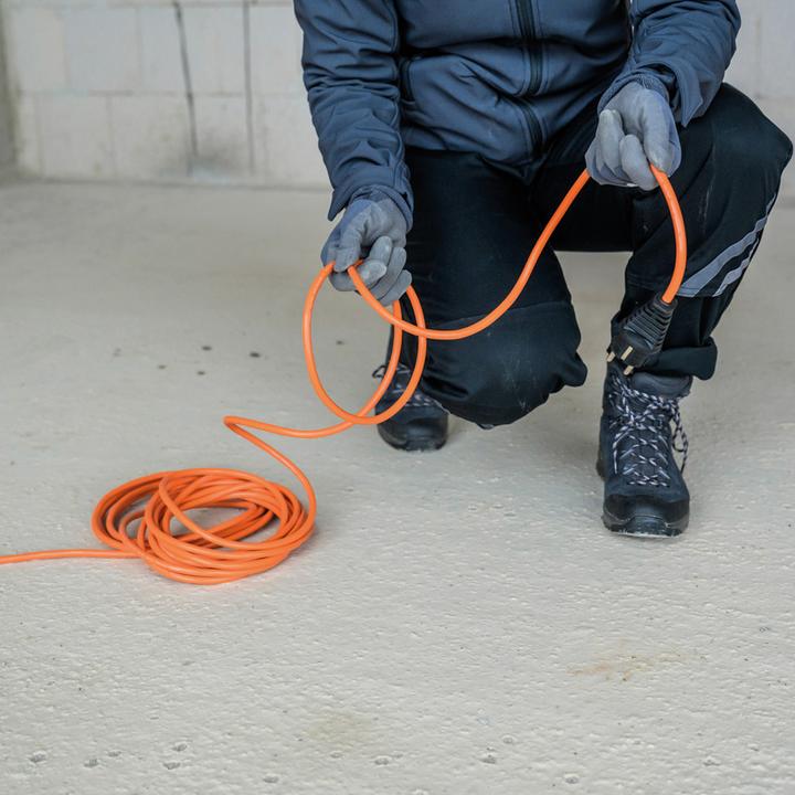 Actual product image Brennenstuhl 1169940 Power Extension Cable Orange 20 m Oil Resistant, UV-Best (20 m, CEE 7/3)