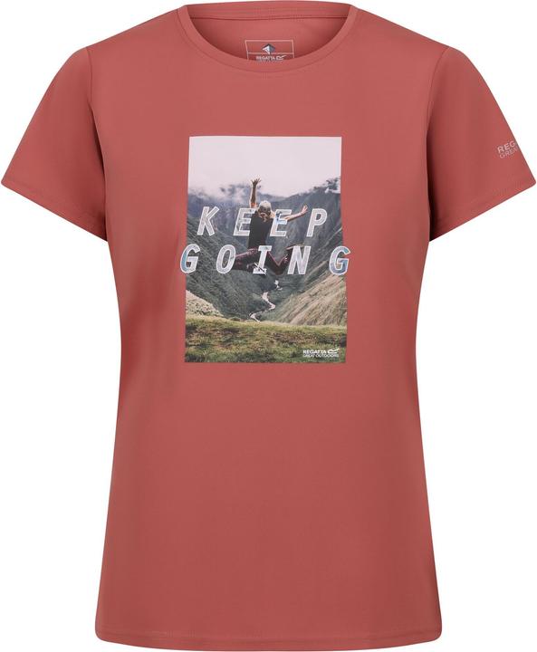 Actual product image Regatta Womens/Ladies Fingal VII Keep Going T-Shirt (38 D)