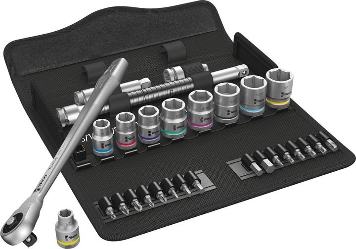 Produktbild Wera 8100 SB 10 Zyklop Metal-Knarrensatz