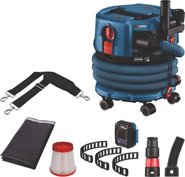 Produktbild Bosch Professional Akku-Staubsauger GAS 18V-12 MC, Solo Version (Nass-Trockensauger)