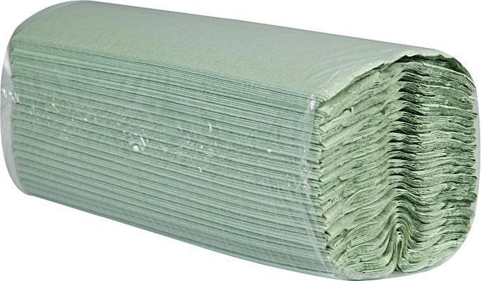 Papierhandtücher grün Krepp Re