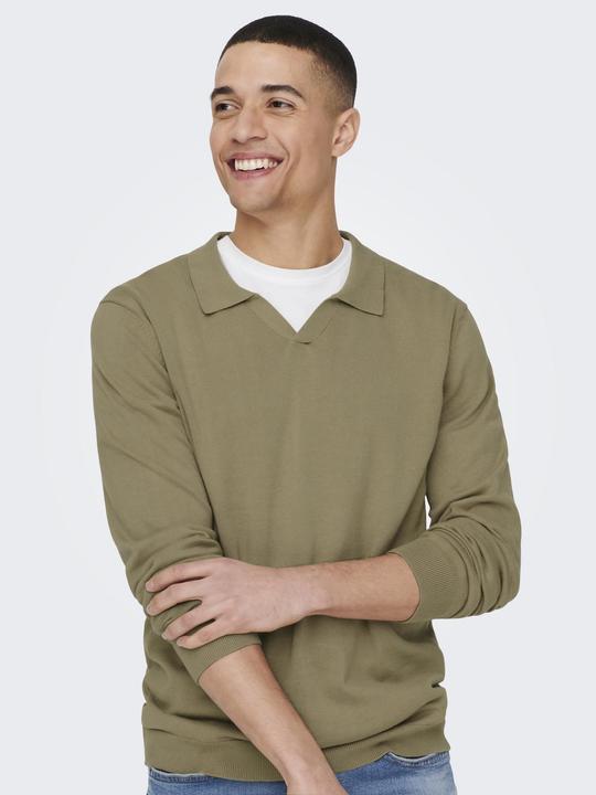 Image du produit Only & Sons Polo à manches longues (L)
