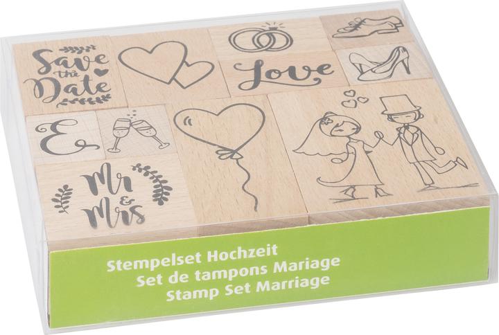 Heyda Stempel-Set Hochzeit