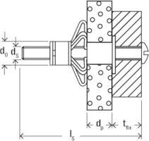Image du produit Fischer SB Chevilles pour cavités (4 pcs)