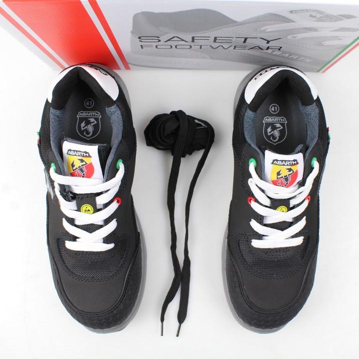 Actual product image Abarth Safety shoes Zerocento Basso (45)