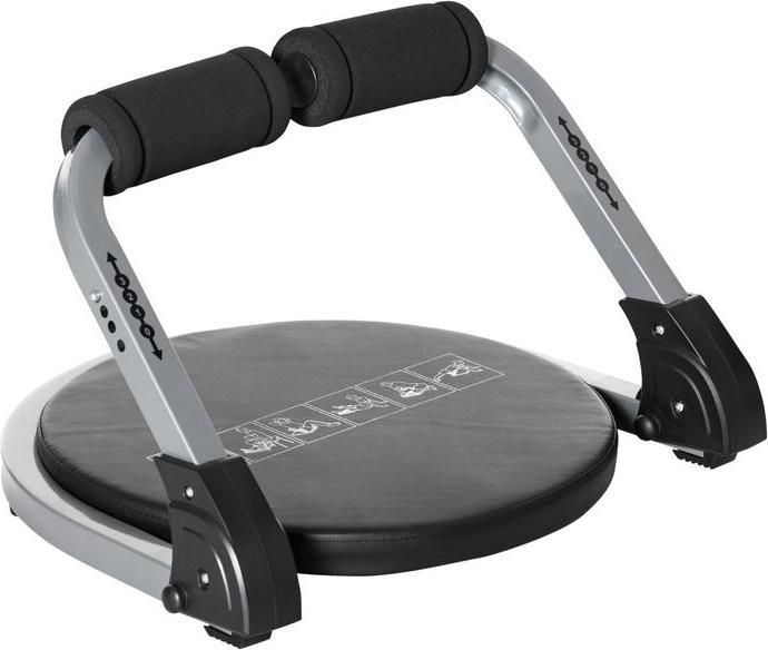 Image du produit Swisshandel24 Exerciseur d'abdominaux, multifonctionnel, 3 résistances, pliable, léger, châssis en acier, noir