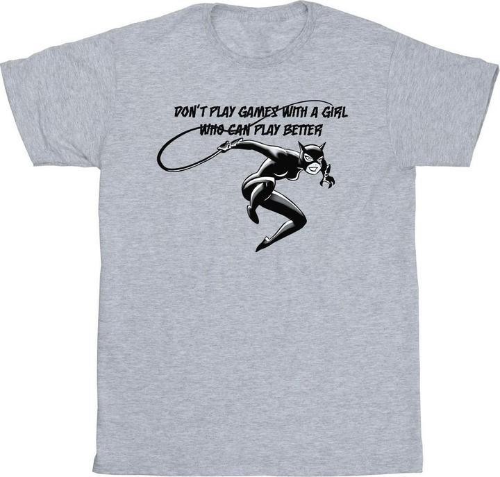 Produktbild Catwoman Don't Play Games TShirt (3XL)