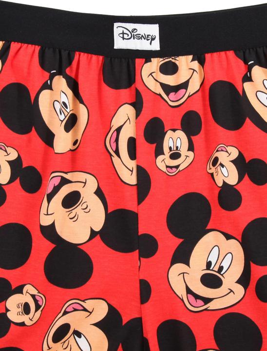 Produktbild Recovered Disney Mickey Faces Red Loungehose XL (XL)