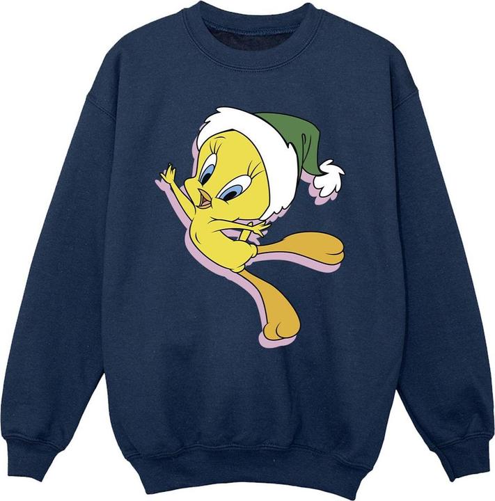 Immagine prodotto Looney Tunes Tweety Christmas Hat Felpa Ragazze (140, 146)