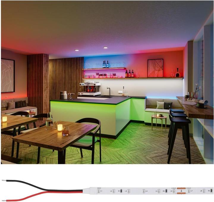 Actual product image Paulmann Pro Strip Silver P25 (Green, 500 cm, Indoor)
