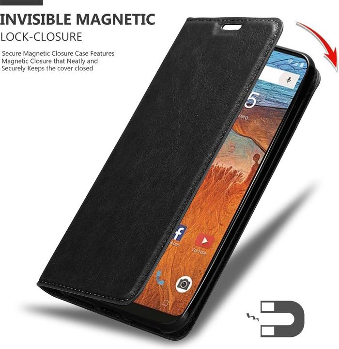 Productafbeelding Cadorabo Boek Onzichtbare Magneethoes (ZTE Blade V10)