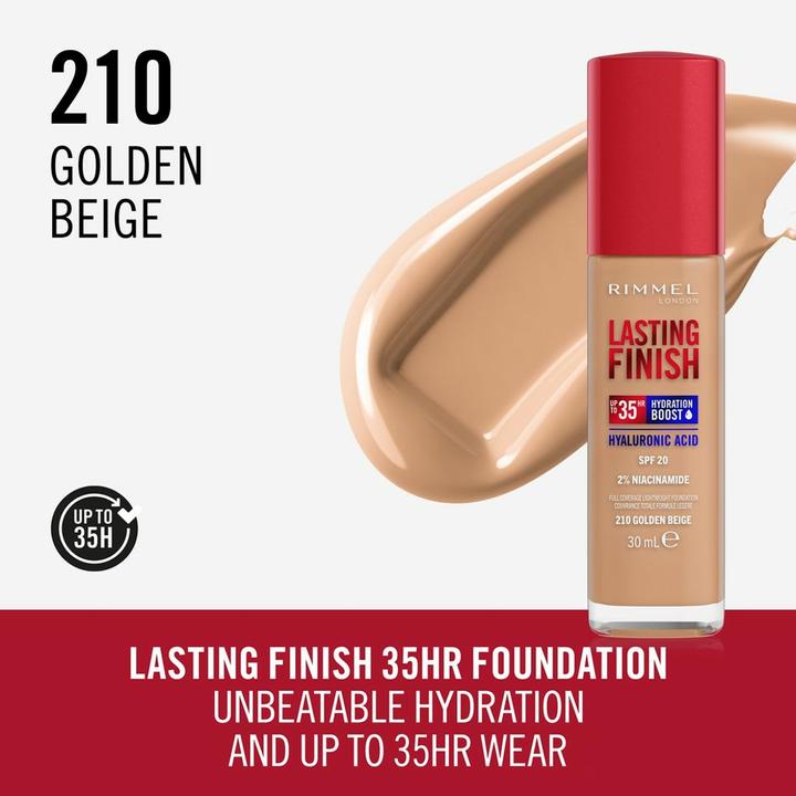 Image du produit Rimmel London Finition de la charge 35H (210 Beige doré)