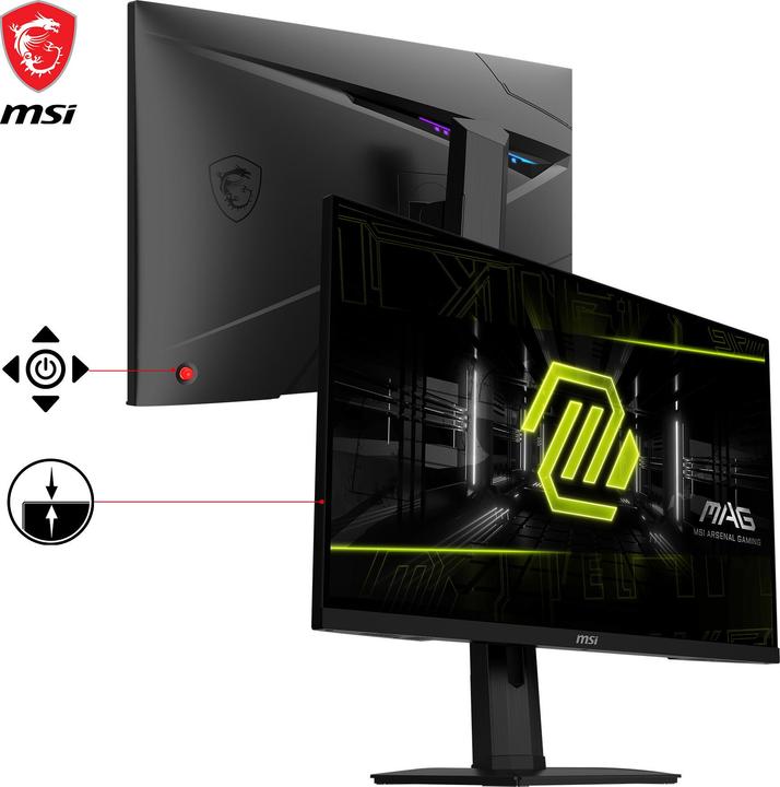 Actual product image MSI MAG 274QRFDE QD E2 (2560 x 1440 pixels, 27")