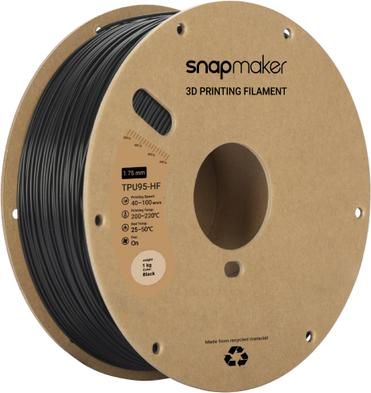 Actual product image Snapmaker High Flow TPU95 Black 1kg (TPU, 1000 g, Black)