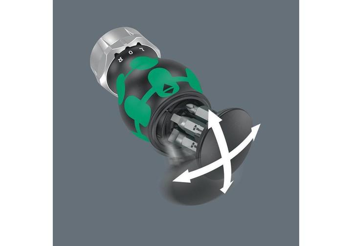 Immagine prodotto Wera Kraftform Kompakt Stubby Magazin RA 4 (Cacciavite a croce, Quadrato interno (Robertson), Slot)
