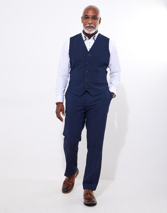 Produktbild Joe Browns Pinstripe Seersucker Suit Waistcoat (60)