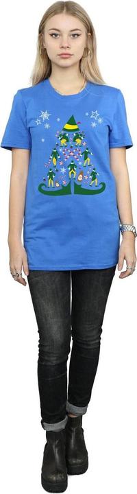 Immagine prodotto Elf Christmas Tree Maglietta Ampia Donna (XL)