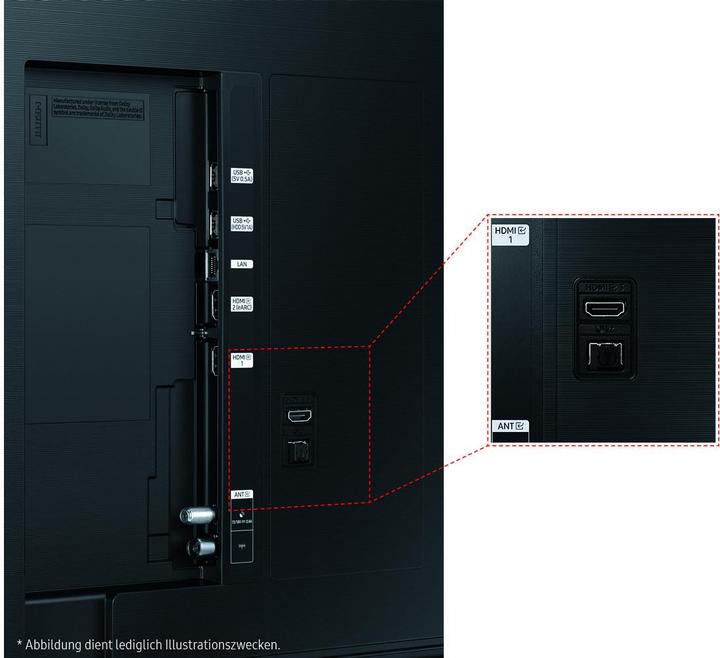 Actual product image Samsung GU43DU8079U (43", DU8079, LCD, 4K, 2024)