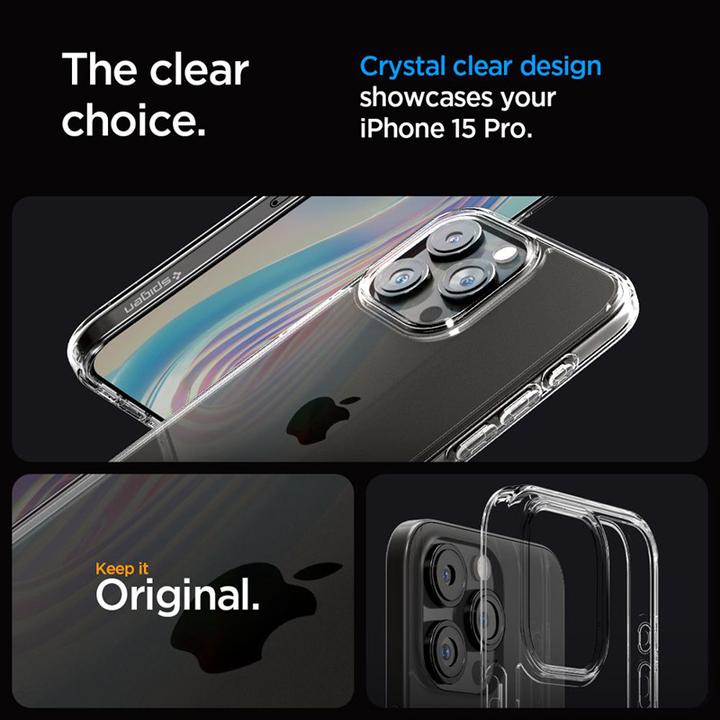Actual product image Spigen Ultra Hybrid (Apple iPhone 15 Pro)