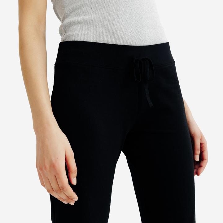 Produktbild Decathlon Leggings Damen ausgestelltes Bein - schwarz (W30/L31)