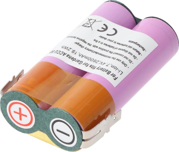 Immagine prodotto AccuCell Batteria Gardena ACCU 80 (1 pz., Specifico del dispositivo, 2600 mAh, Accumulatore di carica elettrica)