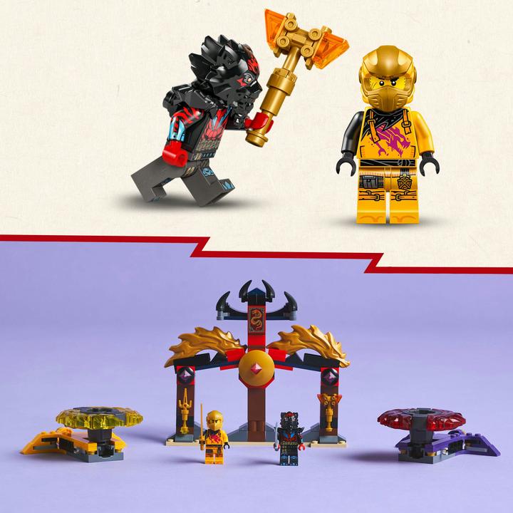 Actual product image LEGO Drachen-Spinjitzu Battle Pack (71826, LEGO Ninjago)