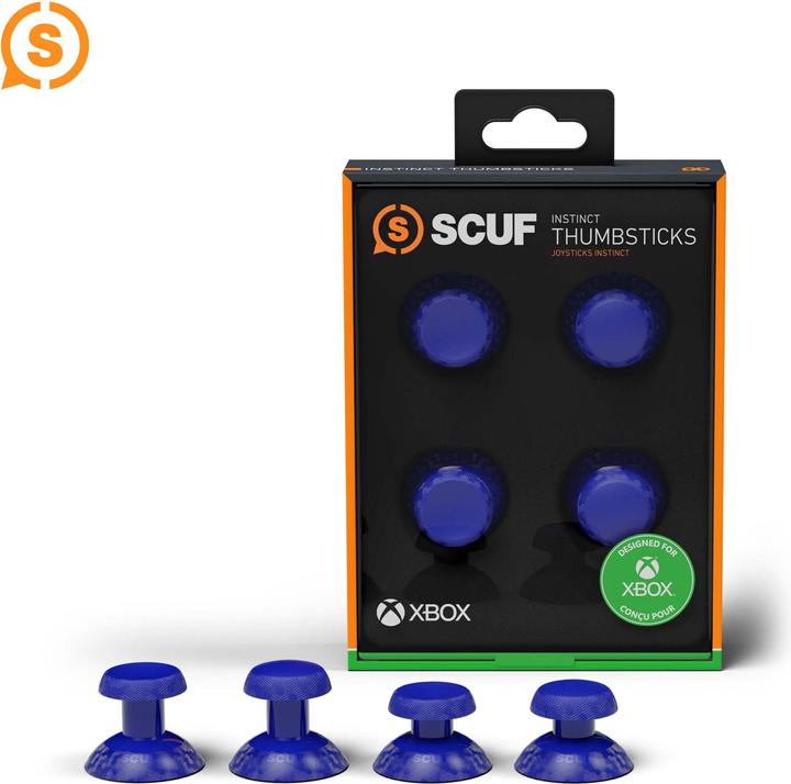Image du produit Scuf Instinct Thumbstick 4 pack (Short & Long Concave et Short & Long Domed) - Blue