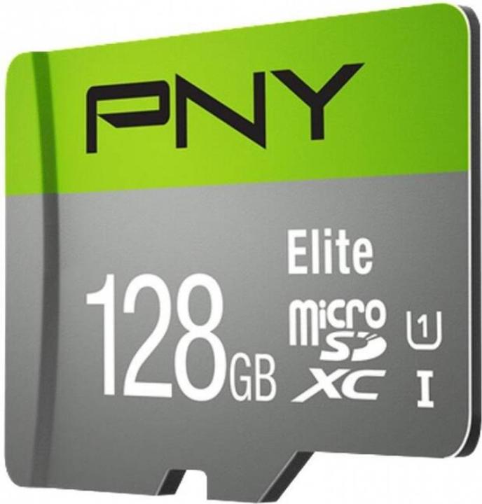 Image du produit PNY Elite (128 Go, microSDXC, U1, UHS-I)