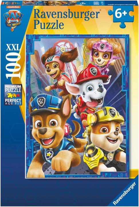 Ravensburger Paw Patrol The Movie Puzzle, 4in1 (100 pieces)