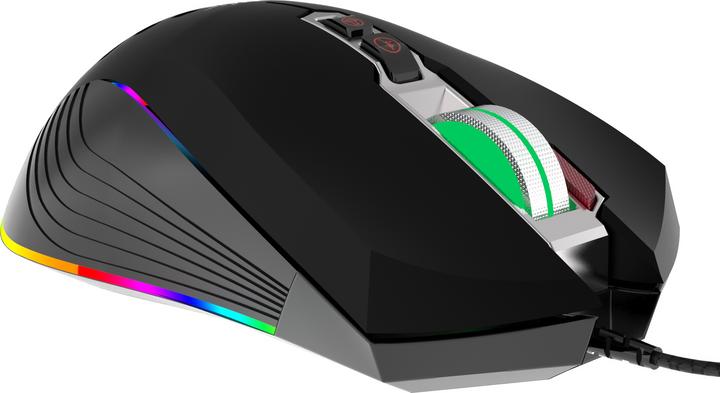 Actual product image Inca Empousa RGB 7200 Dpi Macro Keys Professional Gaming Mouse (Cable)